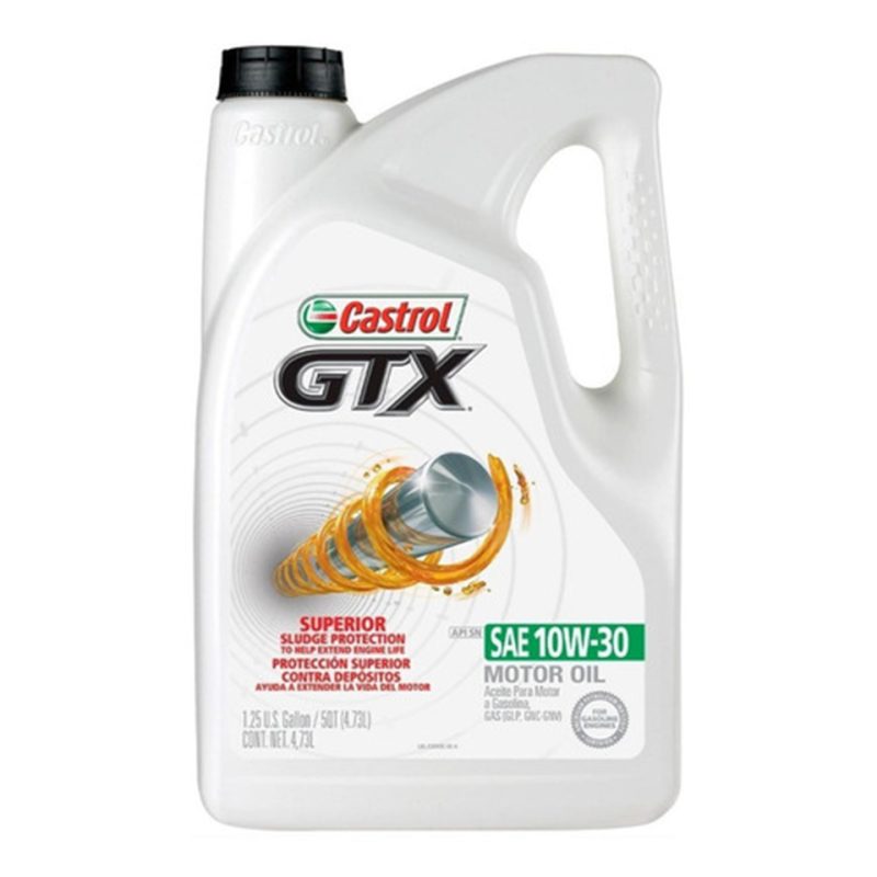 03093C LUBRICANTE CASTROL GTX 10W30 ENVASE 4.731 LTS