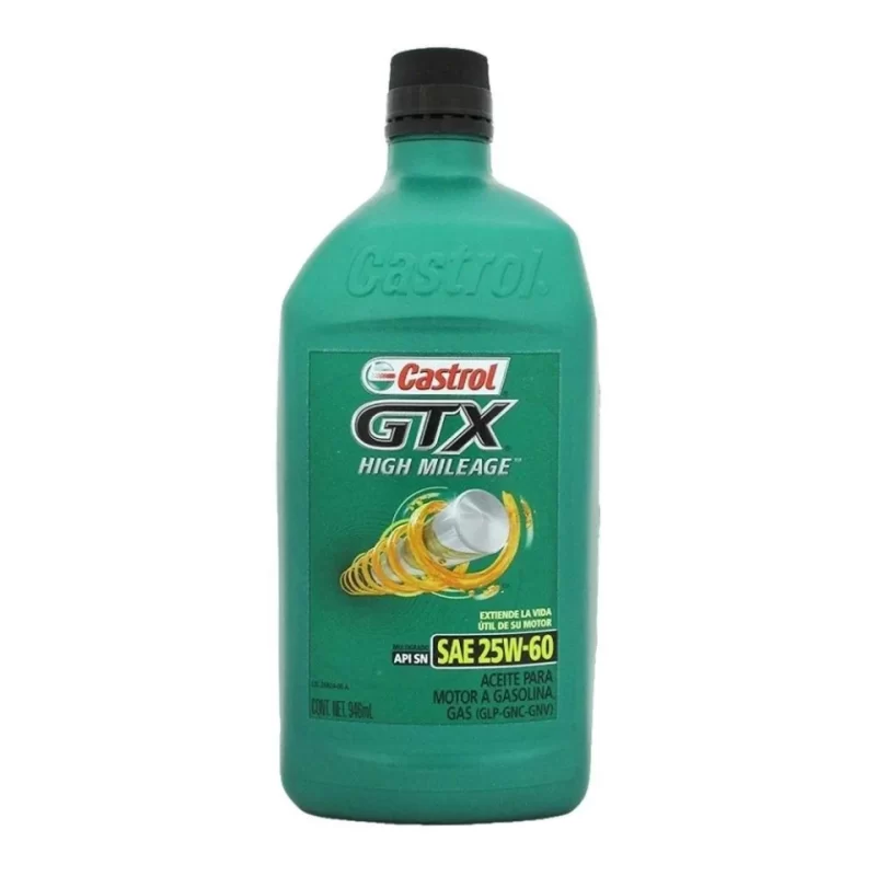 06824 LUBRICANTE CASTROL GTX H.M.  25W60  946 ML